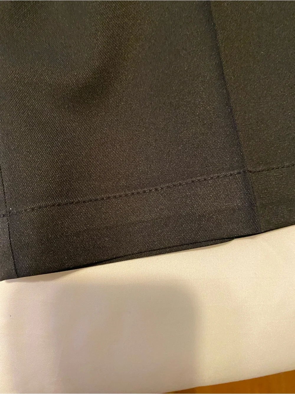 Men's Tailored Black Dress Pants - Classic Straight Leg